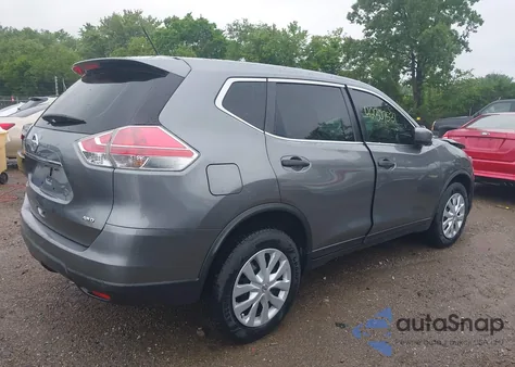 2016 Nissan Rogue S из США, поврежденный, VIN KNMAT2MV1GP647408